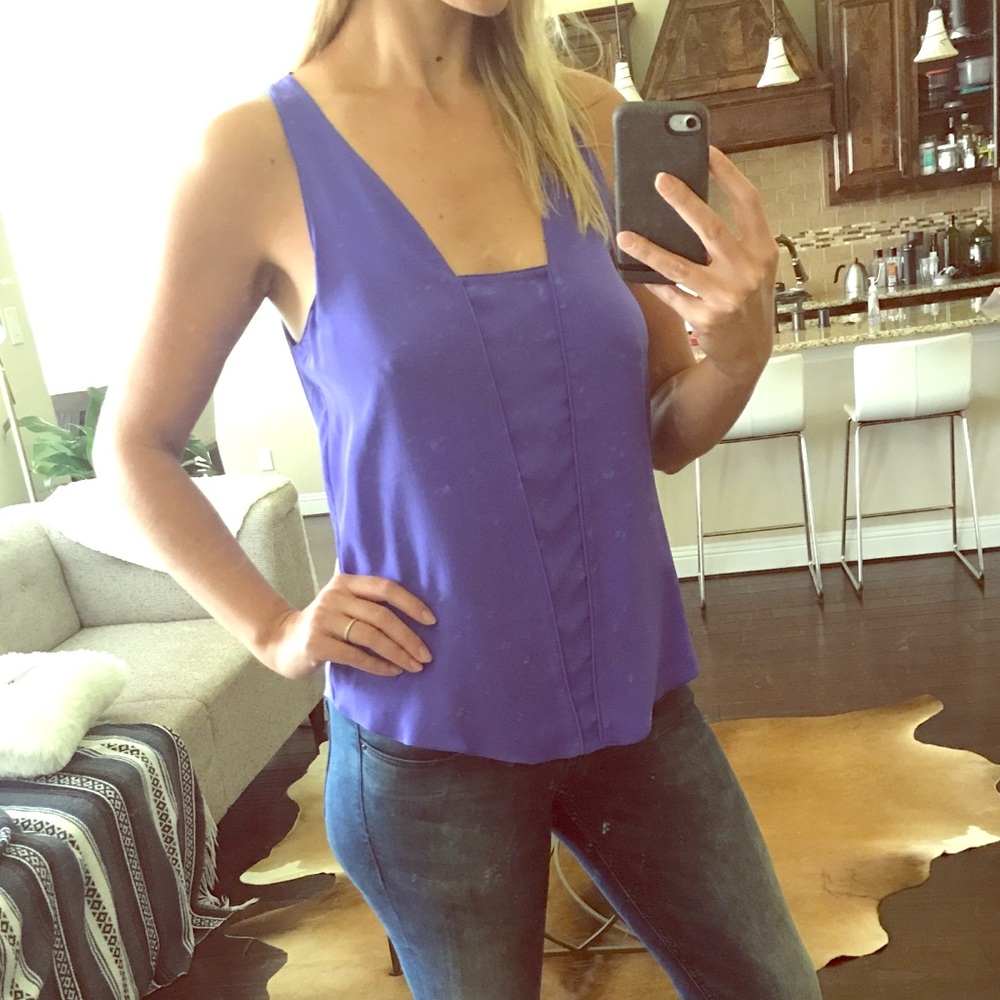 Sexy 100% silk Rory Beca tank top!